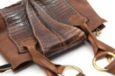 Bolsa Jacaré Rustic.