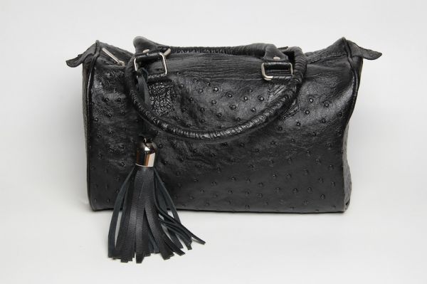 Bolsa Bau Avestruz